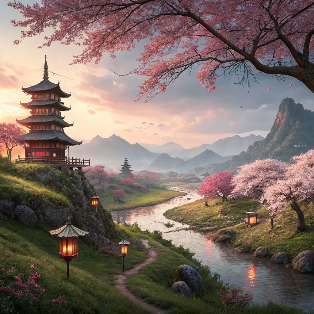 妖精动漫 | 探索东方神话中的“妖精”艺术 | 国风动漫与奇幻美学 - 神话传说
